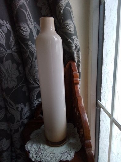 Tall Art Glass Vase