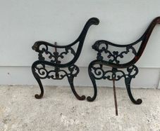 Garden Bench Ends
