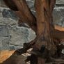 Teak Rootwood Plant Stand Image 3