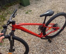 ROCKRIDER 29" Touring Mountain Bike Expl 500 - Red
