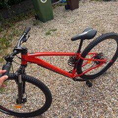 ROCKRIDER 29" Touring Mountain Bike Expl 500 - Red
