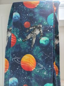 Space theme curtains