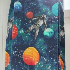 Space theme curtains