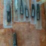 Woodworking tools Mortise chisels & bits & V Groove router bit all quality Image 2