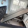 Double bed with storage and mattress Image 2