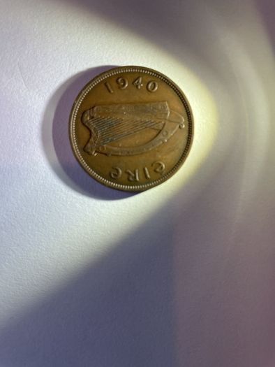 irish penny 1940 scarce