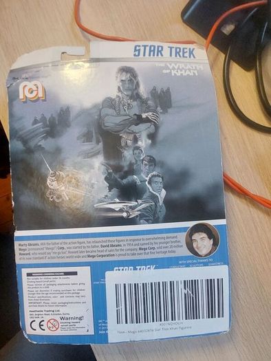 Mego Star Trek II: The Wrath of Khan Khan Noonien Singh 8" Action Figure Sci-fi