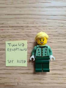 lego twn417 receptionist, set 10297
