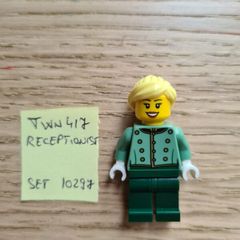lego twn417 receptionist, set 10297