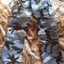 Blue Camouflage Cargo Trousers /New Image 7