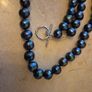 Tahitian black pearl necklace Image 3