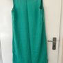 M&S Linen Dress in Spearmint Green UK 10 Image 5