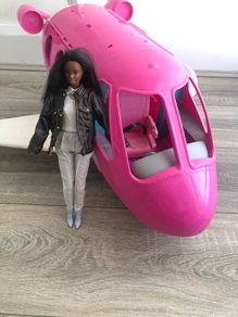 barbie plane