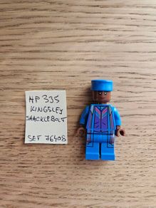lego hp335 kingslet shacklebolt, set 76408