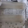 antique French ornate wall lights with glass tubes eight single and two double Image 5