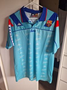 Rare Fc Barcelona 1992-95 Away jessy XL