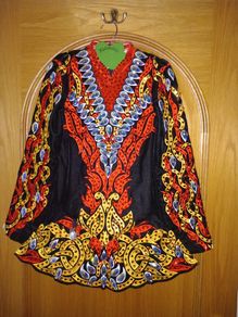 Irish dancing dress