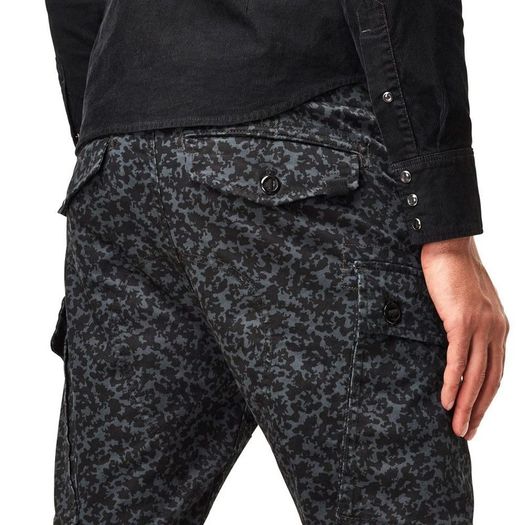 G-STAR RAW Men's Roxic Tapered Cargo Pants, (Forest Camo  32W/ L32)
