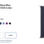 Boxed Apple Watch 46mm Blue Braided Solo Loop - Size 8 Image 2