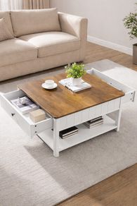 Coffee table with 2 drawers FREE DELIVERY