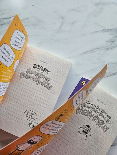 Diary Of An Awesome Friendly Kid Rowley Jefferson's Journal Spooky Stories Jeff Kinney