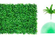 10 pcs Wall Decor Artificial Plants Boxwood Hedge Wall Panels Home Decor Fake Plants Grass Background Wall Privacy Hedge Screen