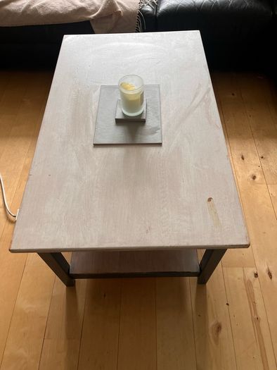 Wooden coffee table
