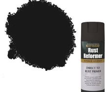 Rust-oleum Rust Reformer Aerosol 400ml Spray Paint - Black