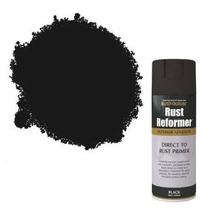 Rust-oleum Rust Reformer Aerosol 400ml Spray Paint - Black