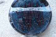 Hand crafted glass brooch,Jewellery,Brooch