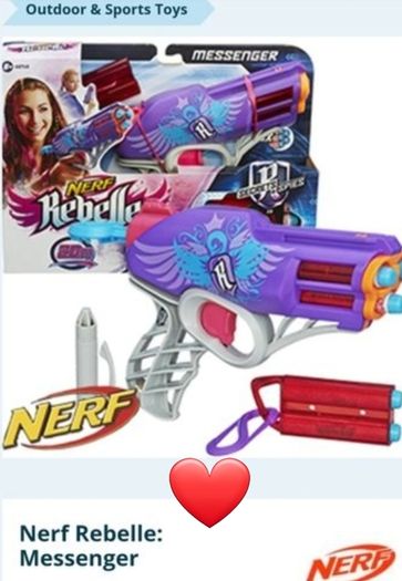 Nerf Rebelle messenger (605) 1