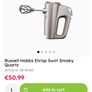 Russell Hobbs Elvisp Swirl Hand Held Mixer Smoky Quartz Image 7