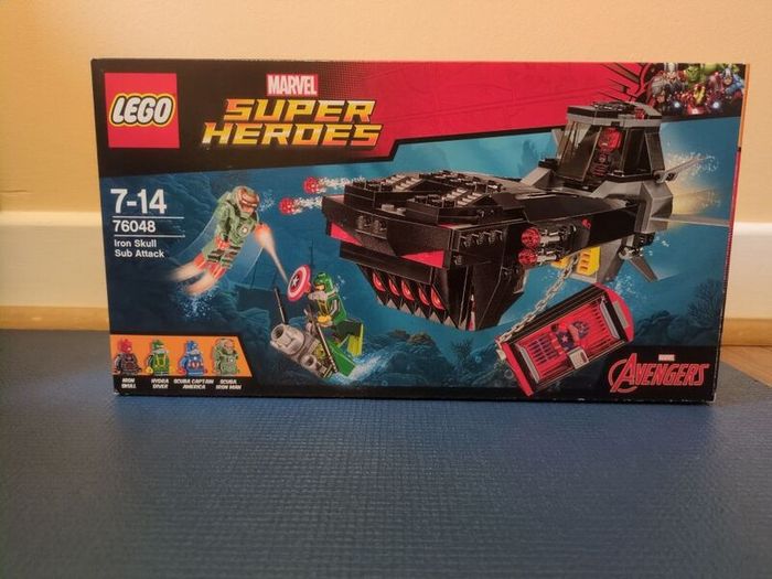 Lego #76048 Iron Skull Sub Attack