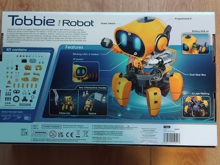 Tobbie the Robot toy