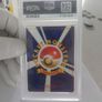 Pokemon Entei Holo 2000 Japanese Neo Revelation PSA 8 Swirl Image 3