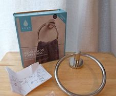 Stainless Steel Towel Ring/Holder (New In Box)