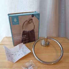 Stainless Steel Towel Ring/Holder (New In Box)