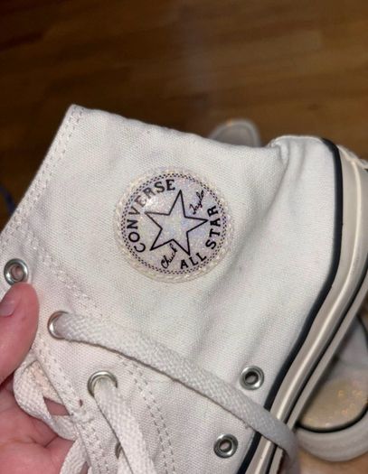 Womens White Converse