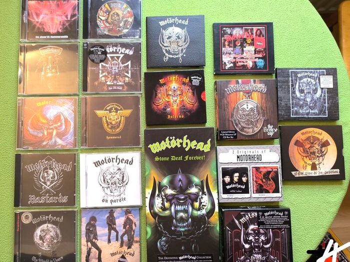 Huge Motorhead CD Albums Bundle