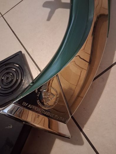 chrome lighting Carlsberg pub beer tap and tray