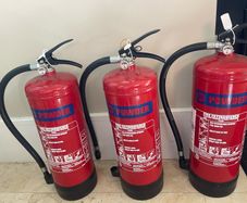 As New - 3 x Powder Fire Extinguishers - Can Deliver