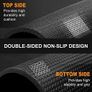 Large Exercise Mat Fitness Mat for Home Gym Workout Gym Mat for Fitness, Floor Exercises, HIIT, Cardio, Gym Work, Equipment Heavy Duty Rubber Flooring for Gym Image 5