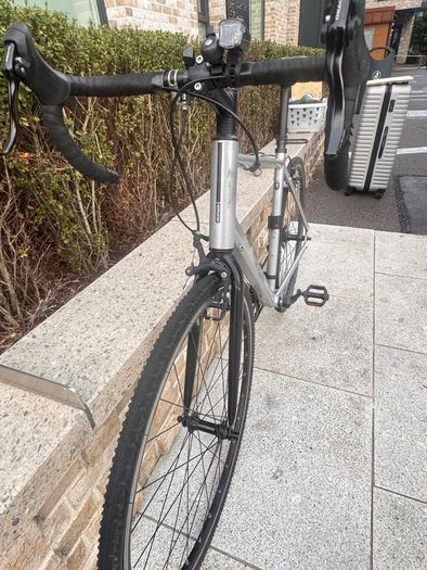Triban RC100 Road Bike Grey and Black