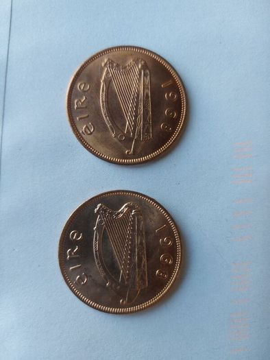 2 x 1668 1d penny's uncirculated