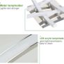 LED Ceiling Light, Elegant Curved Design Ceiling Lights, 4 Built-in LED Boards, 28W Cool White Light 6000K,Modern Ceiling Fixture for Living Rooms, Bedroom, Kitchen Hallway (FREE SHIPPING) Image 5