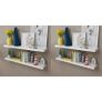 Wall Shelves 4 pcs White 100 cm Image 5