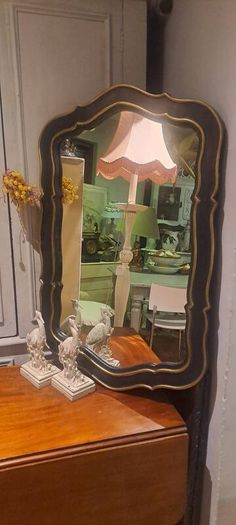 French Chinoiserie Mirror