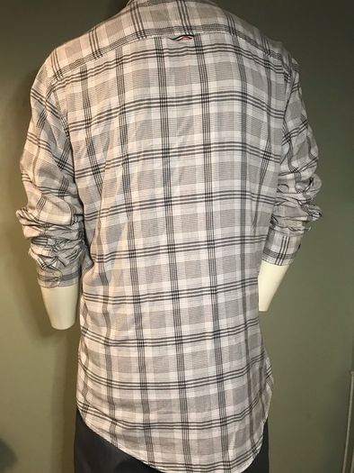 Tommy Hilfiger Mens Long Sleeve Check Shirt Size Large