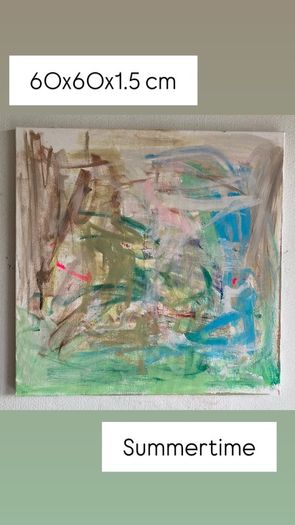 Original Abstract Painting Dublin Painting