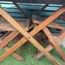 garden table and 3 chairs Image 2